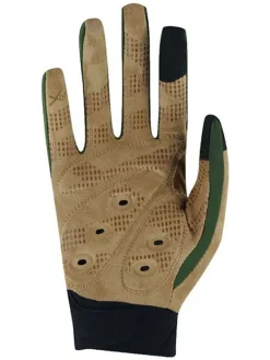 Fahrradhandschuhe "Murnau" in Grün/ Beige