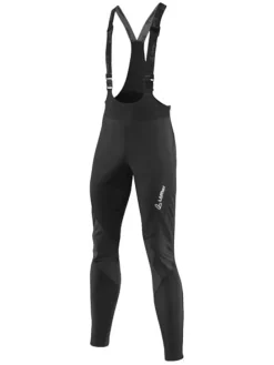 Fahrradleggings "Warm-Up" in Schwarz