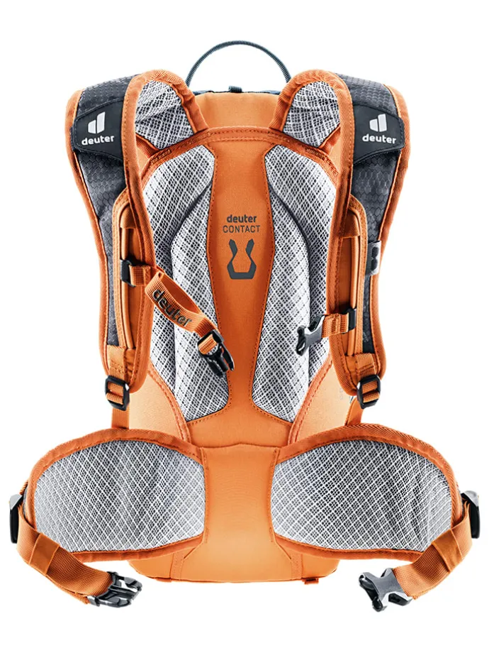 Fahrradrucksack "Attack 8 JR" in Dunkelblau/ Orange - (B)24 x (H)42 x (T)14 cm