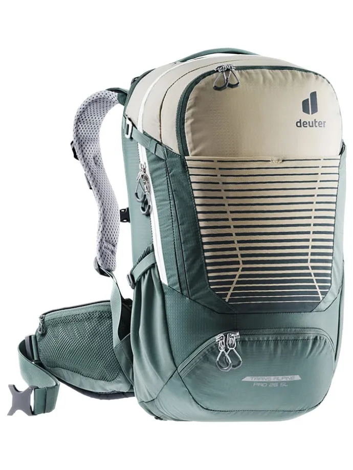 Fahrradrucksack "Trans Alpine Pro 26 SL" in Grün - (B)27 x (H)51 x (T)20 cm