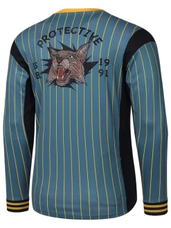 Fahrradshirt "Varsity" in Petrol