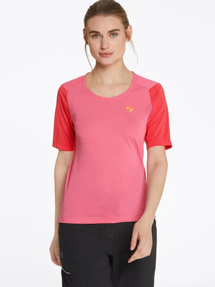 Fahrradtrikot "Nestonia" in Pink/ Rot