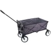 Faltbarer Bollerwagen E38, Ohne Dach/Hecktasche grau