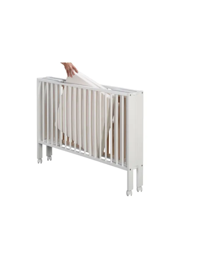 Faltbett / Reisebett "tissi" in Weiß - ca. 120 x 60cm