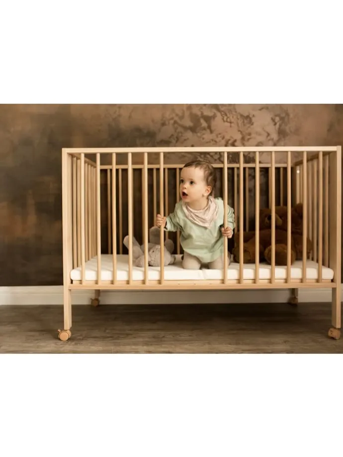 Faltbett/Reisebett "tissi" in Natur - ca. 120 x 60cm
