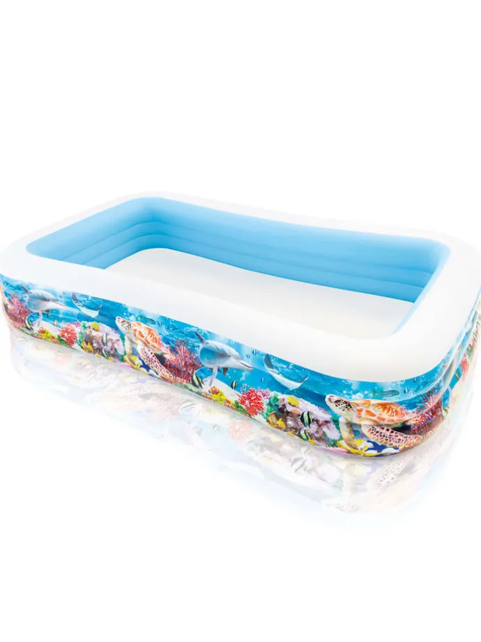 Familienpool "Sealife" - ab 6 Jahren - (L)305 x (B)183 cm