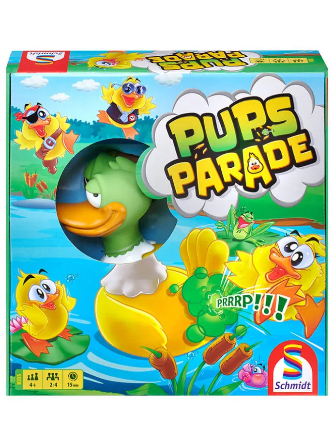Familienspiel "Pupsparade" - ab 4 Jahren