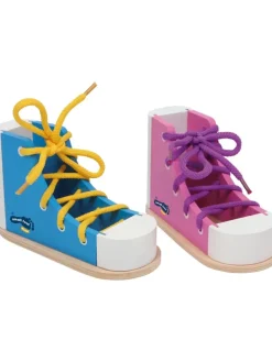 Fädelschuhe "Schleife binden" - ab 3 Jahren