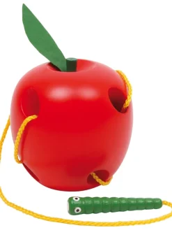 Fädelspiel "Apfel und Wurm" - ab 3 Jahren