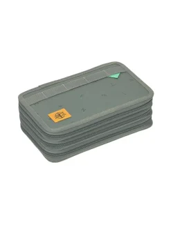 Federmäppchen "Unique" in Grau - (B)12,8 x (H)6,8 x (T)21 cm