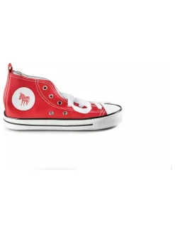 Federtasche "Donkey Doodle" in Rot - (B)25 x (H)13 cm