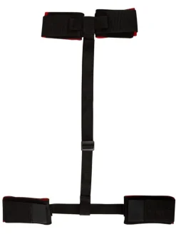 Fessel-Set Hand-und Fußfesseln in schwarz