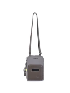 Fika Handytasche RFID 12,5 cm in vintage taupe