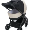 Fillikid Sonnenschutz Deluxe für Buggy und Sportwagen Exclusiv in Schwarz
