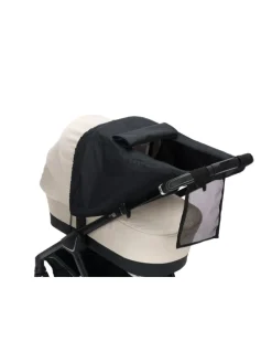 Fillikid Sonnenschutz Deluxe für Buggy und Sportwagen Exclusiv in Schwarz