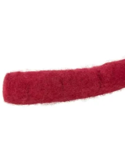 Filzbänder, dünn in rot