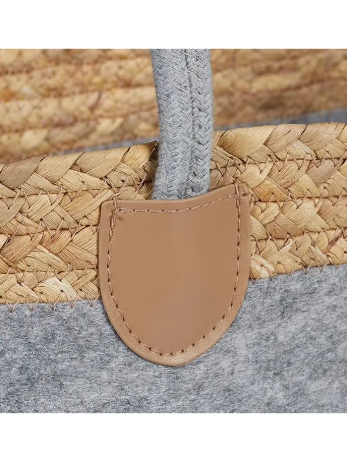 Filztasche "Hirsch" in Grau