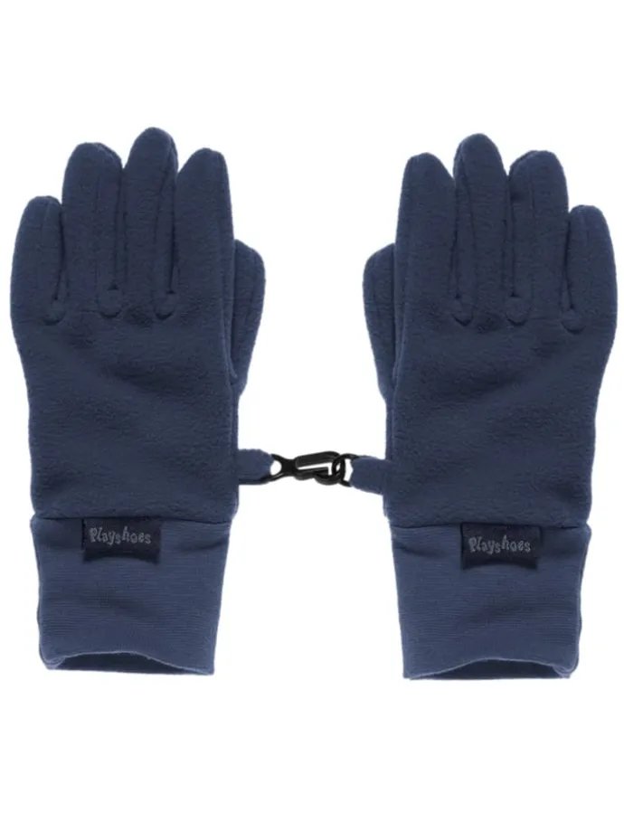 Finger-Handschuh Fleece in Marine