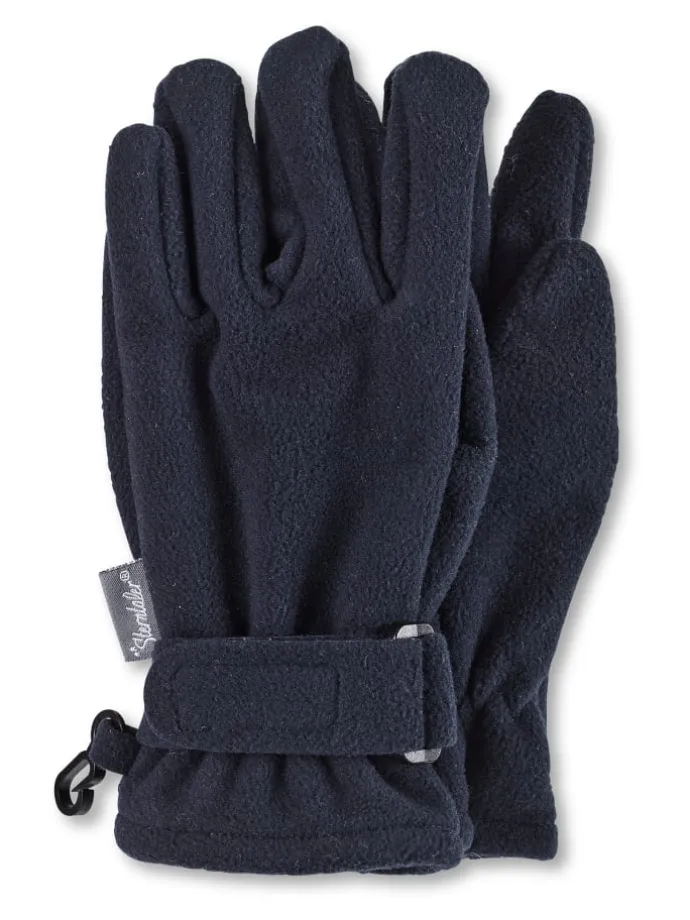 Fingerhandschuh in marineblau