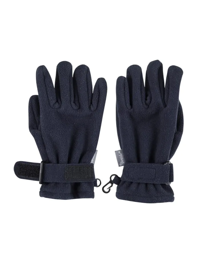 Fingerhandschuh in marineblau