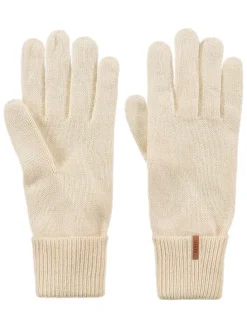 Fingerhandschuhe in Beige