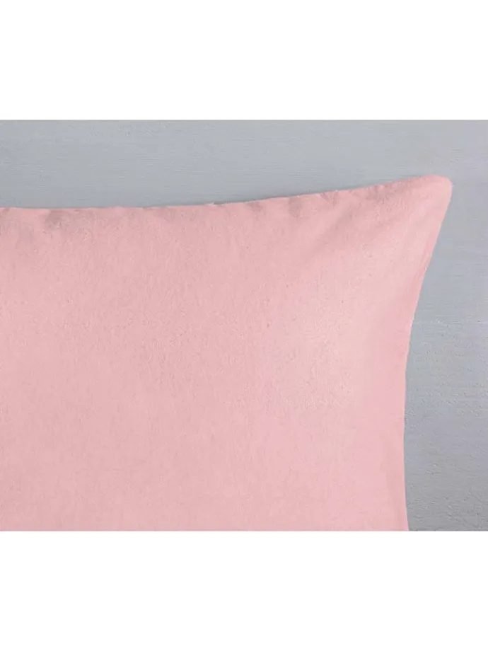 Flanell-Bettwäsche-Set "Ladida" in Rosa