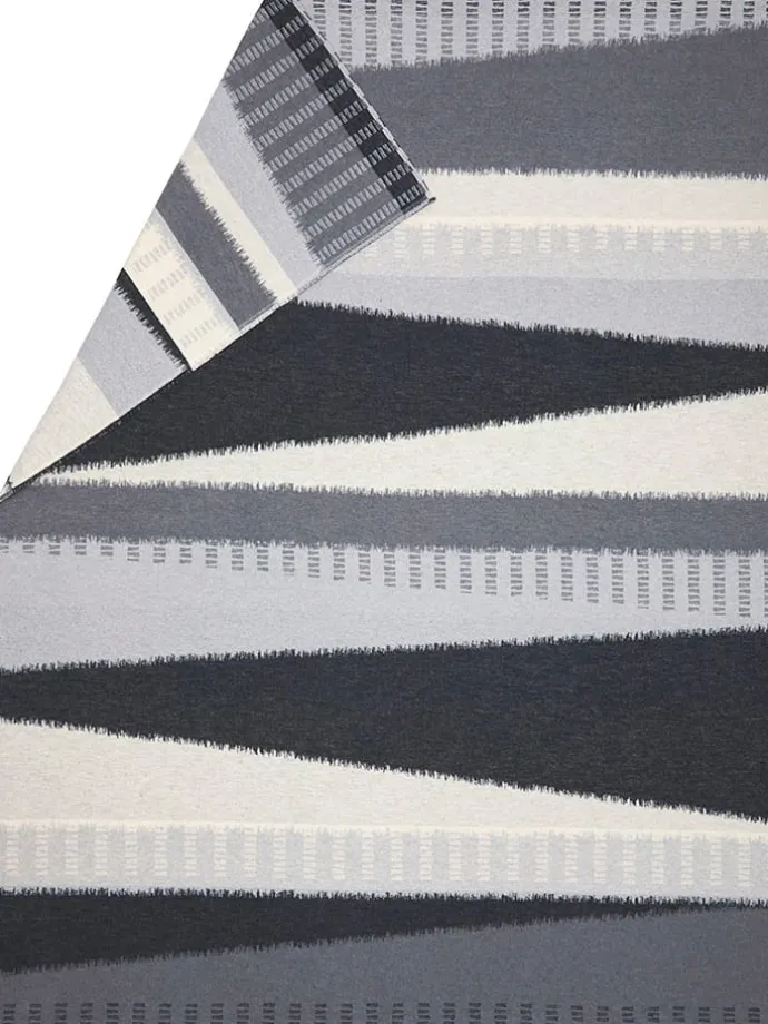 Flanelldecke "Luca" in Anthrazit