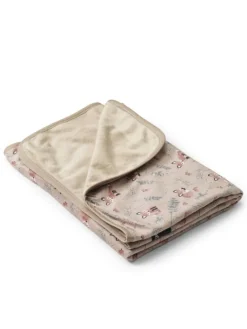 Fleece Decke - Nordic Woodland in Bunt 100 x 75 cm