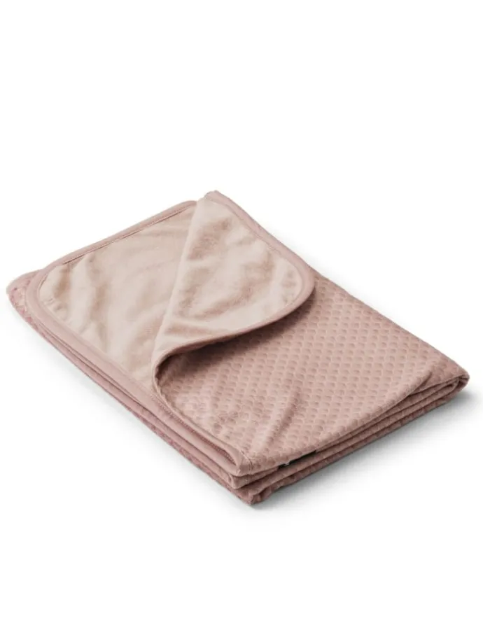 Fleece Decke - Pink Nouveau in Rosa 100 x 75 cm