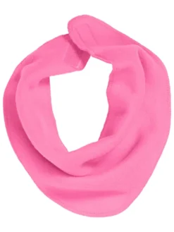 Fleece-Dreieckstuch in Pink