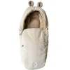 Fleece-Fußsack Hima für Babyschalen & Babywannen in braun