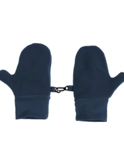 Fleece-Fäustlinge in Dunkelblau