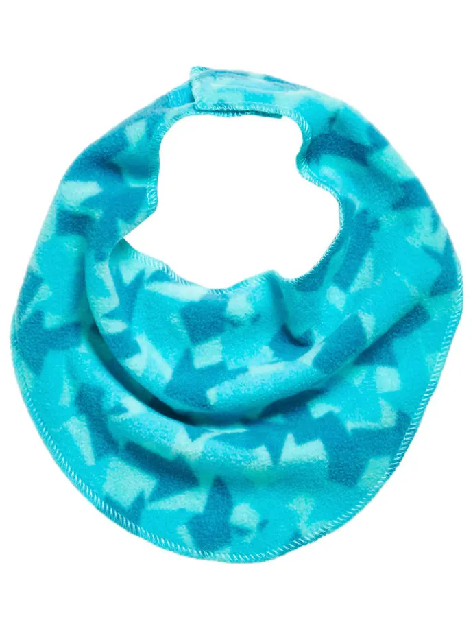 Fleece-Halstuch in Blau