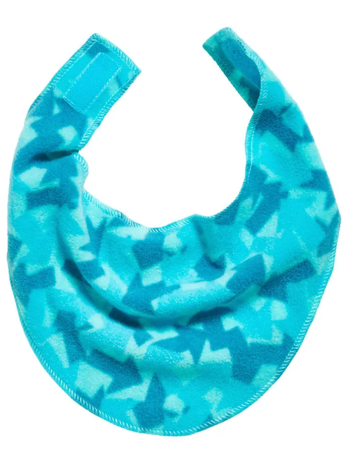 Fleece-Halstuch in Blau