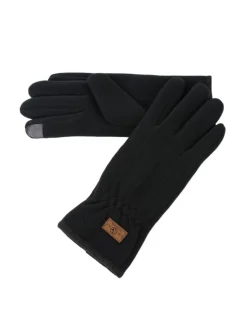 Fleece-Handschuh Hanna in anthra mélange