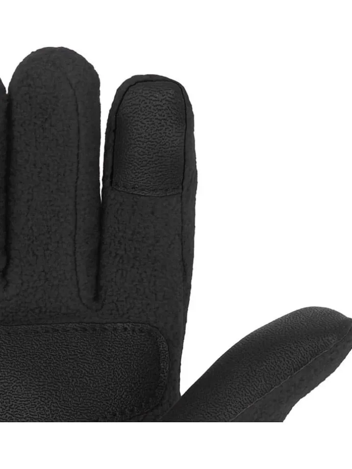 Fleece-Handschuhe "Eikedalen" in Schwarz