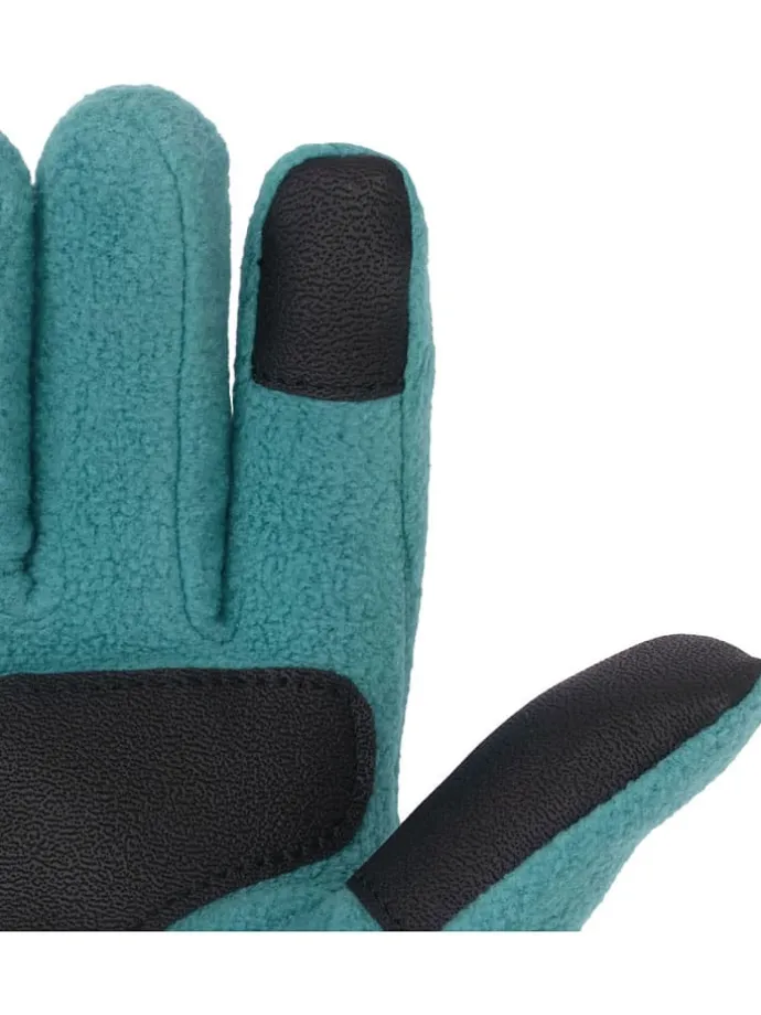 Fleece-Handschuhe "Eikedalen" in Türkis