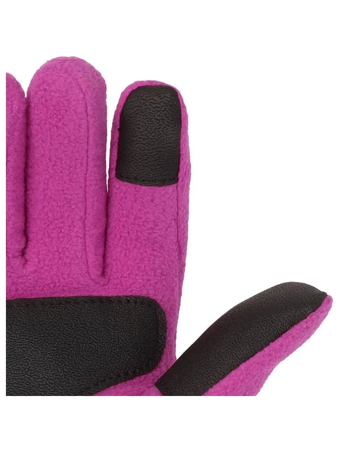 Fleece-Handschuhe "Eikedalen" in Beere