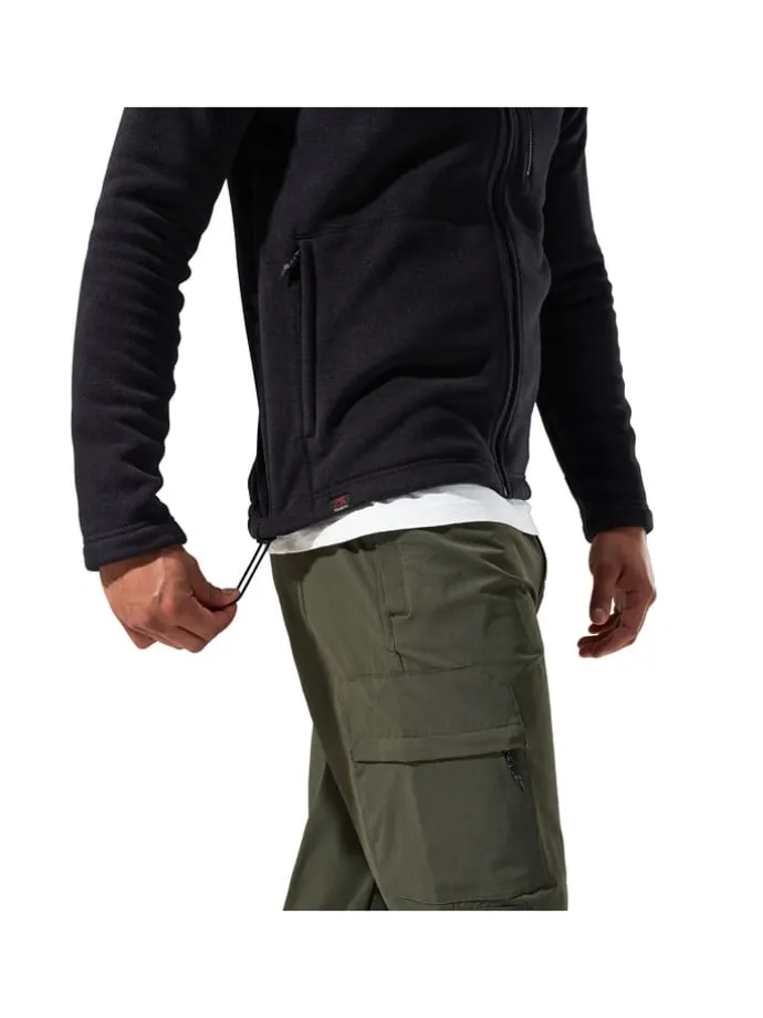 Fleecejacke "Activity" in Schwarz