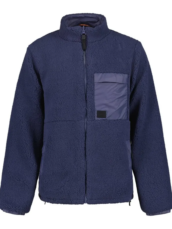 Fleecejacke "Akem" in Blau