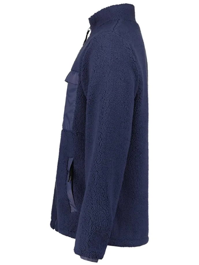 Fleecejacke "Akem" in Blau