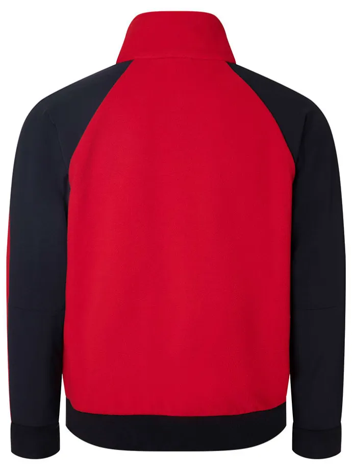 Fleecejacke "Alpinist" in Rot/ Schwarz