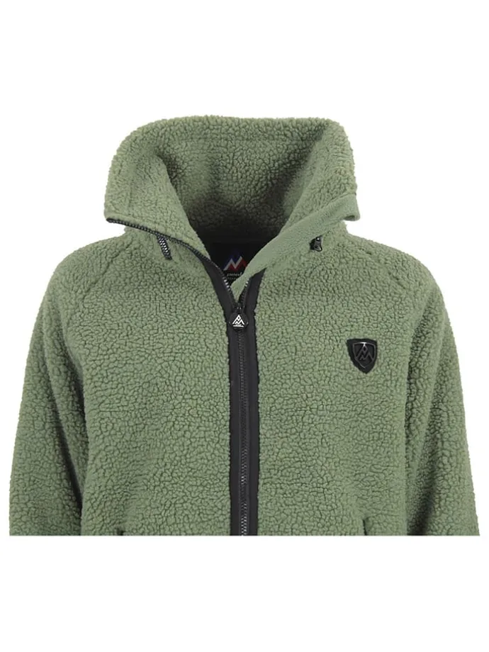 Fleecejacke "Amay" in Khaki