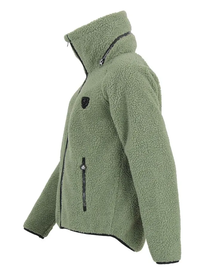 Fleecejacke "Amay" in Khaki