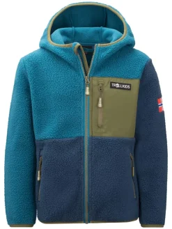 Fleecejacke "Aurlandsfjord" in Blau
