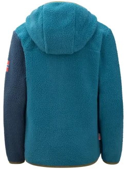 Fleecejacke "Aurlandsfjord" in Blau