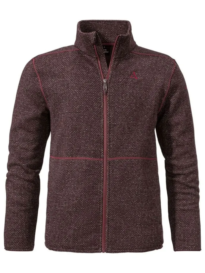 Fleecejacke "Aurora" in Braun