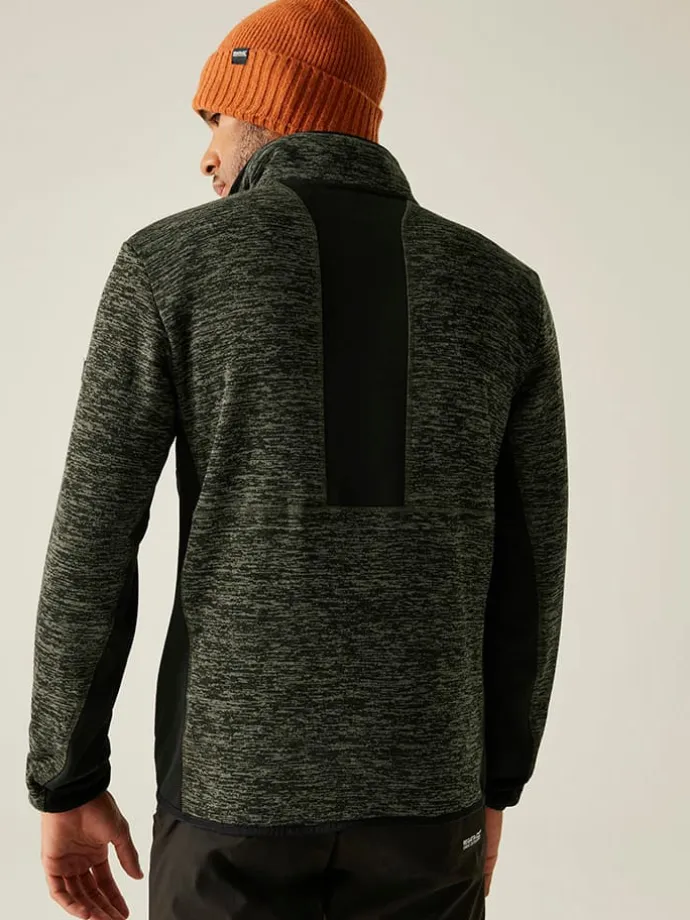 Fleecejacke "Baslinn" in Khaki