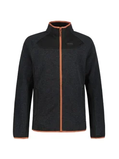 Fleecejacke "Bode" in Schwarz