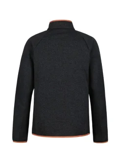 Fleecejacke "Bode" in Schwarz